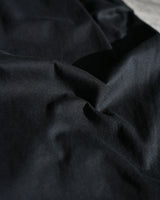 DRW D-RING ONE TUCK BALLOON PANTS BK 