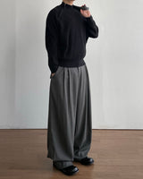 Foen Wool Stripe Slacks