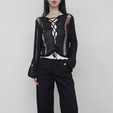 [NONCODE] VITIO See-Through Knitwear
