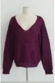 MOHAIR V-NECK OVERSIZED KNIT (9COLORS!)