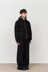 Dumb Sheering Suede Jacket