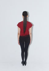 Lace Dew Tee - Red