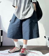 タイニーチェックカーゴバルーンバミューダ🎀❤🩵🤎3COLOR
