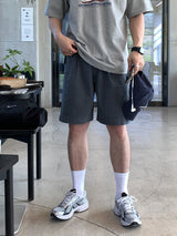 Look Stubbo Pigment Pintuck Back Banding Cotton Shorts