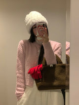 【MADE】ホーリングウールブークレカーディガン