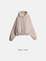Ark Fur Bomber Jacket