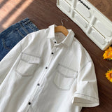 Ford Stitch Pocket Short-Sleeved Shirt (734511004216/2 colors)