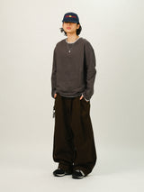 AND Pin-tuck Balloon Pants