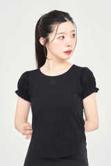 パフスリーブ半袖Tシャツ