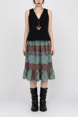 2WAY PATCHWORK BOHO SKIRT