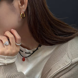 Bold winter Earring(Silver/Gold)
