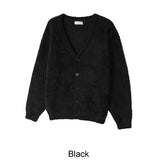 Return Angora Knit Cardigan