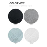 mist flow v-neck T (4color)