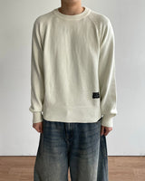 Number Patch Round Knit