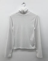 ポルカドットタートルネックロングスリーブ (5color)