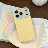 Y2K Color Block Polka Dot iPhone-Compatible Case