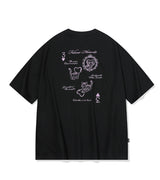 26SS★Trump Cat Embroidered Short Sleeve Tee