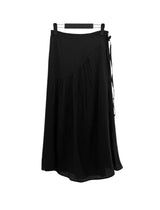 Sella Shirred Flare Long Skirt