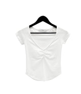 エテディープVネックシャーリングTシャツ