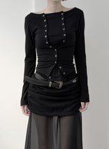 Variable Button Multiway Module Tee