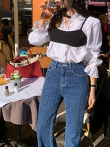 [MADE] Pharrell Punching Long Bootcut Denim
