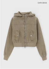 [MADE] Homp Cotton Washed Hooded Jumper