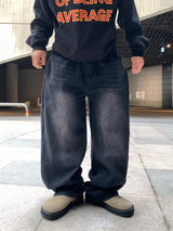KP Denim Side-Tuck Snap PT