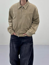 EL cut suede jacket 3C