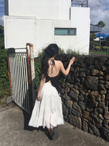 レースラッフルスカート