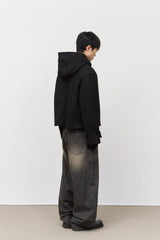 シソダッフルショートコート