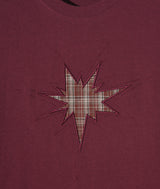 No.1366 チェックスターパッチTシャツ (3color)