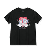 26SS★ Cherry Bestie Crop Short Sleeve Tee