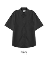 Print Basic Short Sleeve Shirt