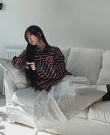 ハッシュフリルティアードロングスカート