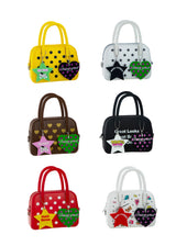 Polka Dot Heart Shape Bag Charm