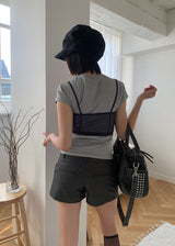 ピグメント スリム Tシャツ(3color)