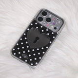 [MADE] heart lock case (black)
