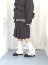ベロニベーシックベルプリーツスカート