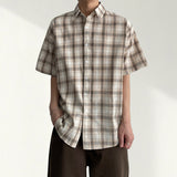 Latz Boxy Fit Check Short Sleeve Shirt