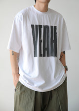 YEAH PIG HALF TEE 