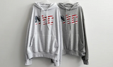 Enwa NYC Stars and Stripes Boxy Fit Hoodie