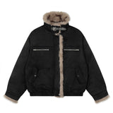 Lumi Fur Trim Mustang Jumper