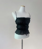 Bonir シャーリングレーストップ (Black)