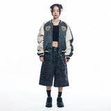Washed Crop Scajan - BLACK