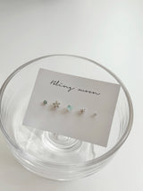 [5 set] Blue Winter Snowflake Piercing Set 