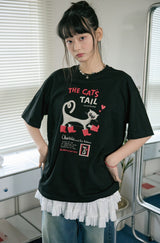 26SS★ Cat's Tail Short Sleeve Tee