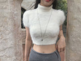 poing angora tight crop NT