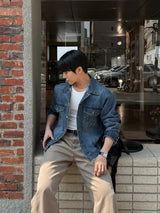 D-ring puttige curved pants
