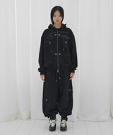 BIG CROSS EYELET SET-UP (BLACK) F26038X980