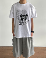 Pencil Printed Short Sleeve Tee